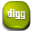 Green Digg 3 Icon