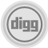 Digg Grey Icon