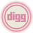 Digg Pink Icon 48x48 png