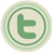 Twitter Green Icon 48x48 png