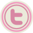 Twitter Pink Icon 48x48 png