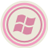Windows Pink Icon 48x48 png