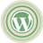 WordPress Green Icon 48x48 png