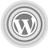 WordPress Grey Icon 48x48 png