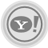 Yahoo Grey Icon 48x48 png