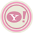 Yahoo Pink Icon 48x48 png