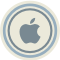 Apple Blue Icon 60x60 png