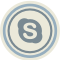Skype Blue Icon 60x60 png