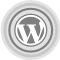 WordPress Grey Icon 60x60 png