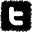 Twitter Black Icon 32x32 png