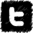 Twitter Black Icon 48x48 png