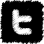 Twitter Black Icon 64x64 png