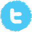 Twitter Round Icon 64x64 png