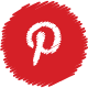 Pinterest Round Icon