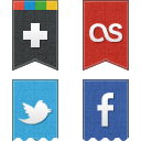 Social Badges Icons