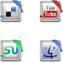 Social Bands Icons