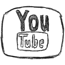 Bw YouTube Icon 256x256 png