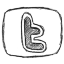 Bw Twitter Icon 64x64 png