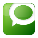 Social Technorati Box Green Icon 128x128 png