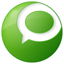 Social Technorati Button Green Icon