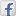 Social Facebook Box White Icon 16x16 png