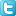 Social Twitter Box Blue Icon 16x16 png