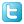 Social Twitter Box Blue Icon 24x24 png