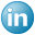 Social LinkedIn Button Blue Icon 32x32 png
