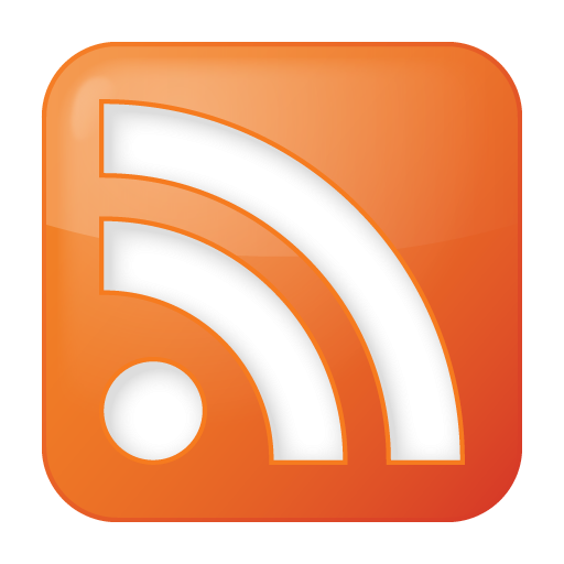 Social RSS Box Orange Icon 512x512 png
