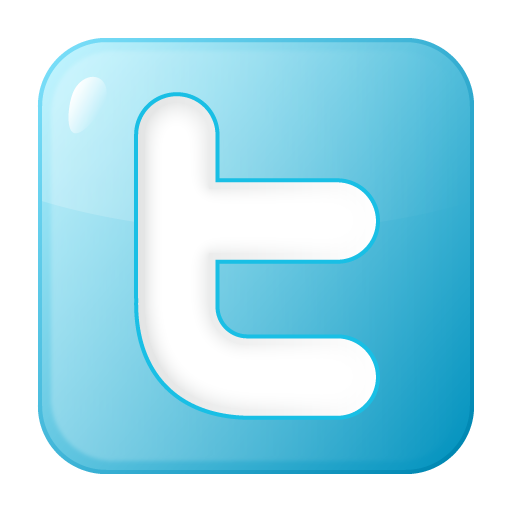 Social Twitter Box Blue Icon 512x512 png