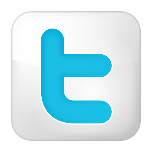 Social Twitter Box White Icon 512x512 png