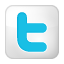 Social Twitter Box White Icon 64x64 png