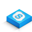 Skype Color 2 Icon 64x64 png