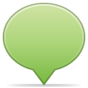 Balloon Light Green Icon 128x128 png