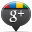 Google Plus Black Icon 32x32 png