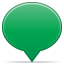 Balloon Green Icon 64x64 png