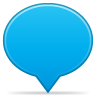Balloon Blue Icon 96x96 png