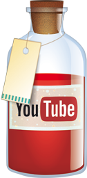 YouTube Icon 126x256 png