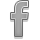 Facebook Inactive Icon