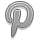 Pinterest Inactive Icon