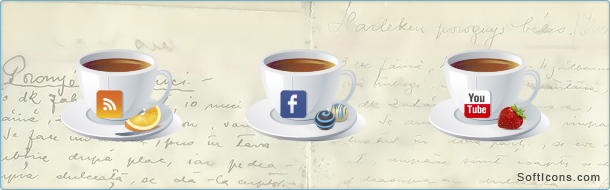 Teacups Social Icons
