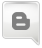 Grey Blogger Icon 42x48 png