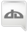 Grey deviantART Icon 42x48 png
