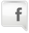 Grey Facebook Icon 42x48 png