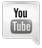 Grey YouTube Icon 42x48 png