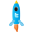 Rocket Icon 32x32 png