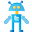 Twitter Bot Icon 32x32 png