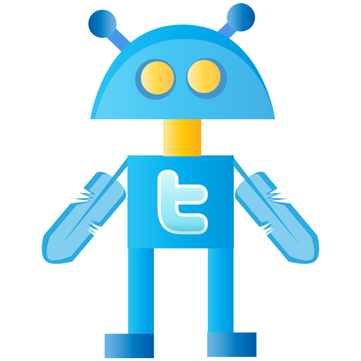 Twitter Bot Icon 512x512 png