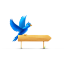 Bird Sign Icon 64x64 png