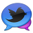 Blue Tweet Icon